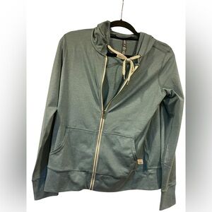 NWOT Vuori performance hoodie BLUE Size XS
